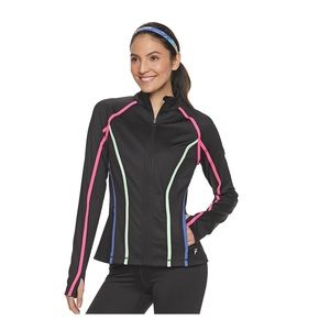 Fila sport mesh pieced jacket size medium